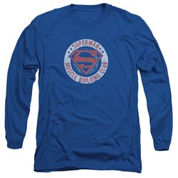 Superman - Mens Muscle Club Longsleeve T-Shirt
