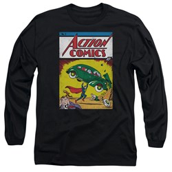 Superman - Mens Action No. 1 Longsleeve T-Shirt