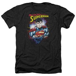 Superman - Mens Glam Heather T-Shirt