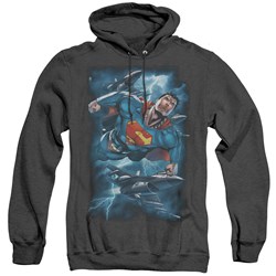 Superman - Mens Stormy Flight Hoodie