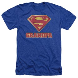 Superman - Mens Super Grandpa T-Shirt
