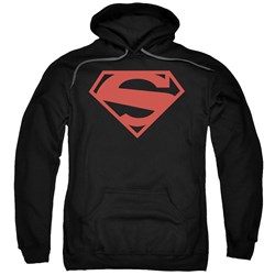 Superman - Mens 52 Red Block Hoodie