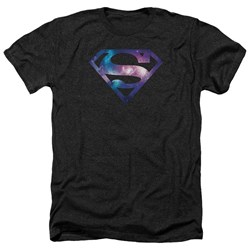 Superman - Mens Galaxy Shield Heather T-Shirt