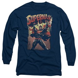 Superman - Mens Lift Up Long Sleeve T-Shirt
