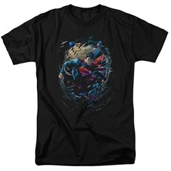 Superman - Mens Breaking Space T-Shirt