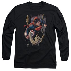 Superman - Mens Orbit Long Sleeve T-Shirt