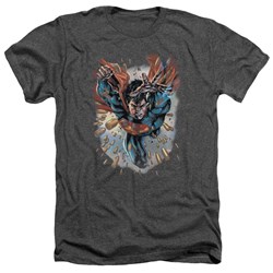 Superman - Mens Within My Grasp Heather T-Shirt