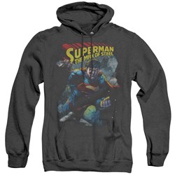 Superman - Mens Through The Rubble Hoodie