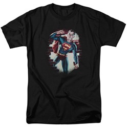 Superman - Mens Vintage Steel T-Shirt