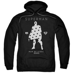 Superman - Mens Star Silhouette Pullover Hoodie