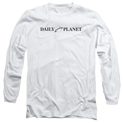 Superman - Mens Daily Planet Logo Long Sleeve T-Shirt