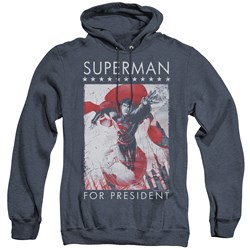Superman - Mens Superman For President Hoodie