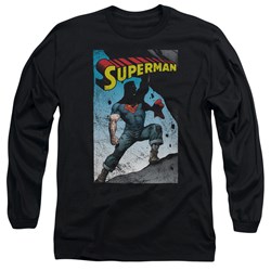 Superman - Mens Alternate Long Sleeve T-Shirt