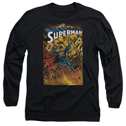 Superman - Mens One Long Sleeve T-Shirt