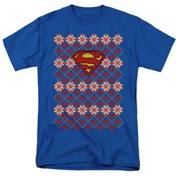 Superman - Mens Superman Christmas Sweater T-Shirt