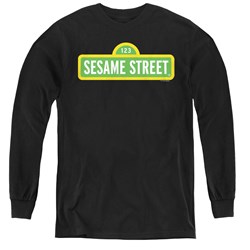Sesame Street - Youth Logo Long Sleeve T-Shirt