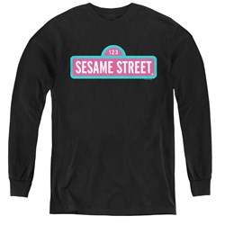 Sesame Street - Youth Alt Logo Long Sleeve T-Shirt