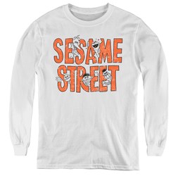 Sesame Street - Youth In Letters Long Sleeve T-Shirt