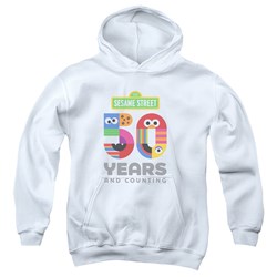 Sesame Street - Youth 50 Years Logo Pullover Hoodie
