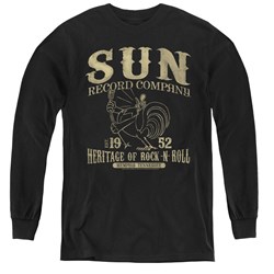 Sun Records - Youth Rockabilly Bird Long Sleeve T-Shirt