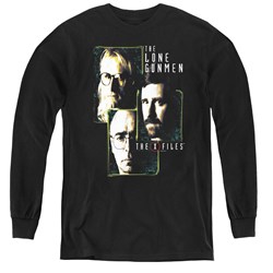 X-Files - Youth Lone Gunmen Long Sleeve T-Shirt