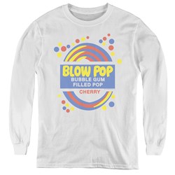 Tootsie Roll - Youth Blow Pop Label Long Sleeve T-Shirt