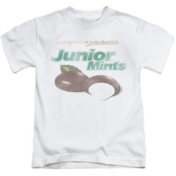 Tootsie Roll - Junior Mints Logo Juvee T-Shirt In White
