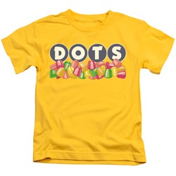 Tootsie Roll - Dots Logo Juvee T-Shirt In Yellow
