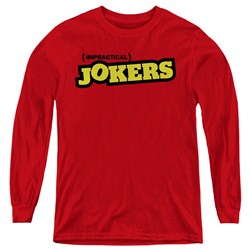 Impractical Jokers - Youth Impractical Jokers Logo Long Sleeve T-Shirt