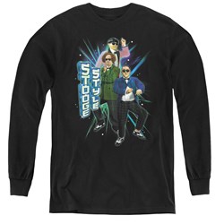 Three Stooges - Youth Stooge Style Long Sleeve T-Shirt