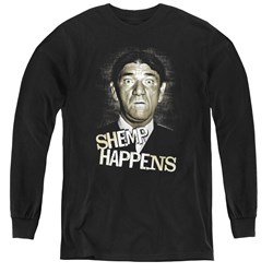 Three Stooges - Youth Shemp Happens Long Sleeve T-Shirt
