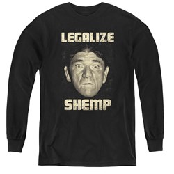 Three Stooges - Youth Legalize Shemp Long Sleeve T-Shirt