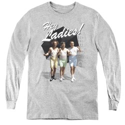 Three Stooges - Youth Hey Ladies Long Sleeve T-Shirt
