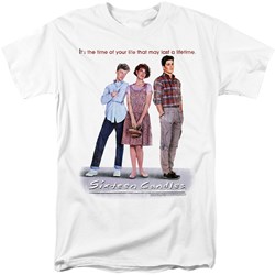 Sixteen Candles - Mens Poster T-Shirt In White