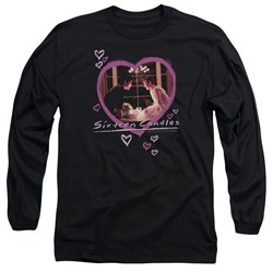 Sixteen Candles - Mens Candles Long Sleeve Shirt In Black