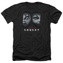 Bride Of Chucky - Mens Happy Couple Heather T-Shirt
