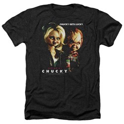 Bride Of Chucky - Mens Chucky Gets Lucky Heather T-Shirt