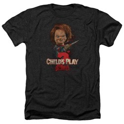 Childs Play 2 - Mens Heres Chucky Heather T-Shirt