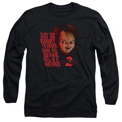 Childs Play 2 - Mens In Heaven Long Sleeve Shirt In Black