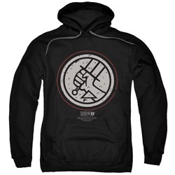 Hellboy Ii - Mens Mignola Style Logo Hoodie
