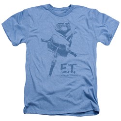 Et - Mens Bike T-Shirt In Light Blue