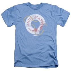Jaws - Mens Life Preserver T-Shirt In Light Blue
