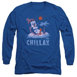 Chilly Willy - Mens Chillax Longsleeve T-Shirt