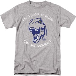 Jurassic Park - Mens My Vision T-Shirt In Heather