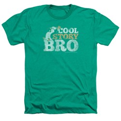 Chilly Willy - Mens Cool Story T-Shirt In Kelly Green