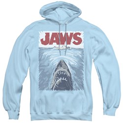 Jaws - Mens Graphic Poster Pullover Hoodie