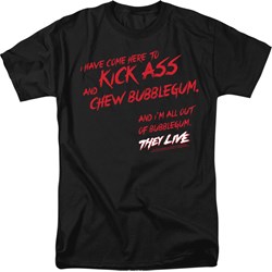 They Live - Mens Chew Bubblegum T-Shirt