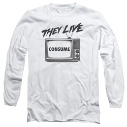 They Live - Mens Consume Longsleeve T-Shirt