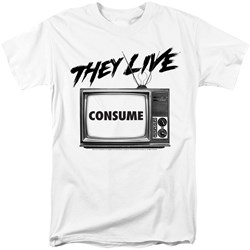 They Live - Mens Consume T-Shirt