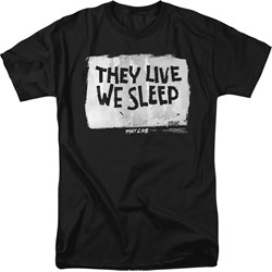 They Live - Mens We Sleep T-Shirt
